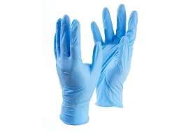 Одноразовые перчатки, нитриловые