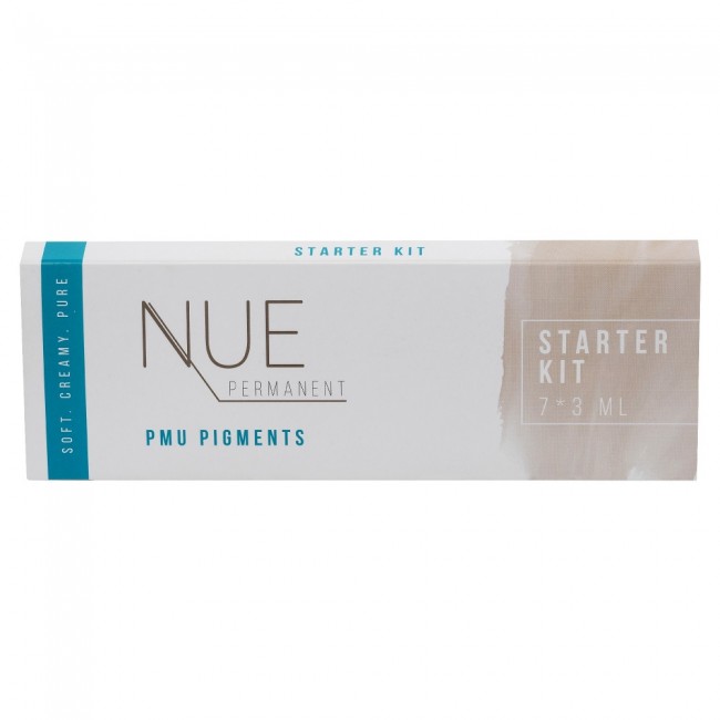 Набор пигментов для перманентного макияжа бровей NUE «Starter Kit»