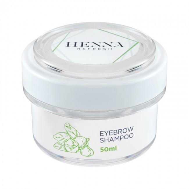 Шампунь для бровей Henna Refresh «Eyebrow Shampoo», с маслом макадамии